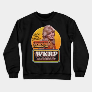 Jennifer Marlowe Receptionist at WKRP in Cincinnati Crewneck Sweatshirt